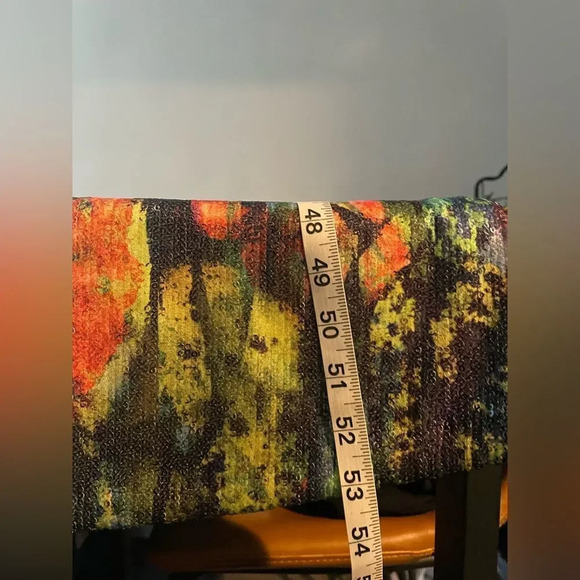 Nasty Gal Abstract Printed Sequin Halter Neck Dress - Picture 14 of 16